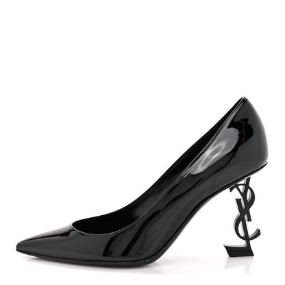 Saint Laurent Patent Opyum 85 Pumps 37 Black 1 of 10
