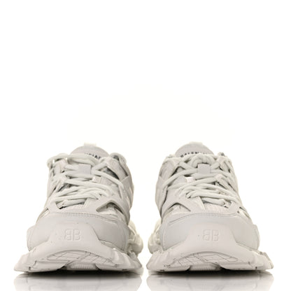 Balenciaga Rubber Mesh Fabric Monocolor Recycled Sole Womens Track Sneakers 38 White 2 of 7