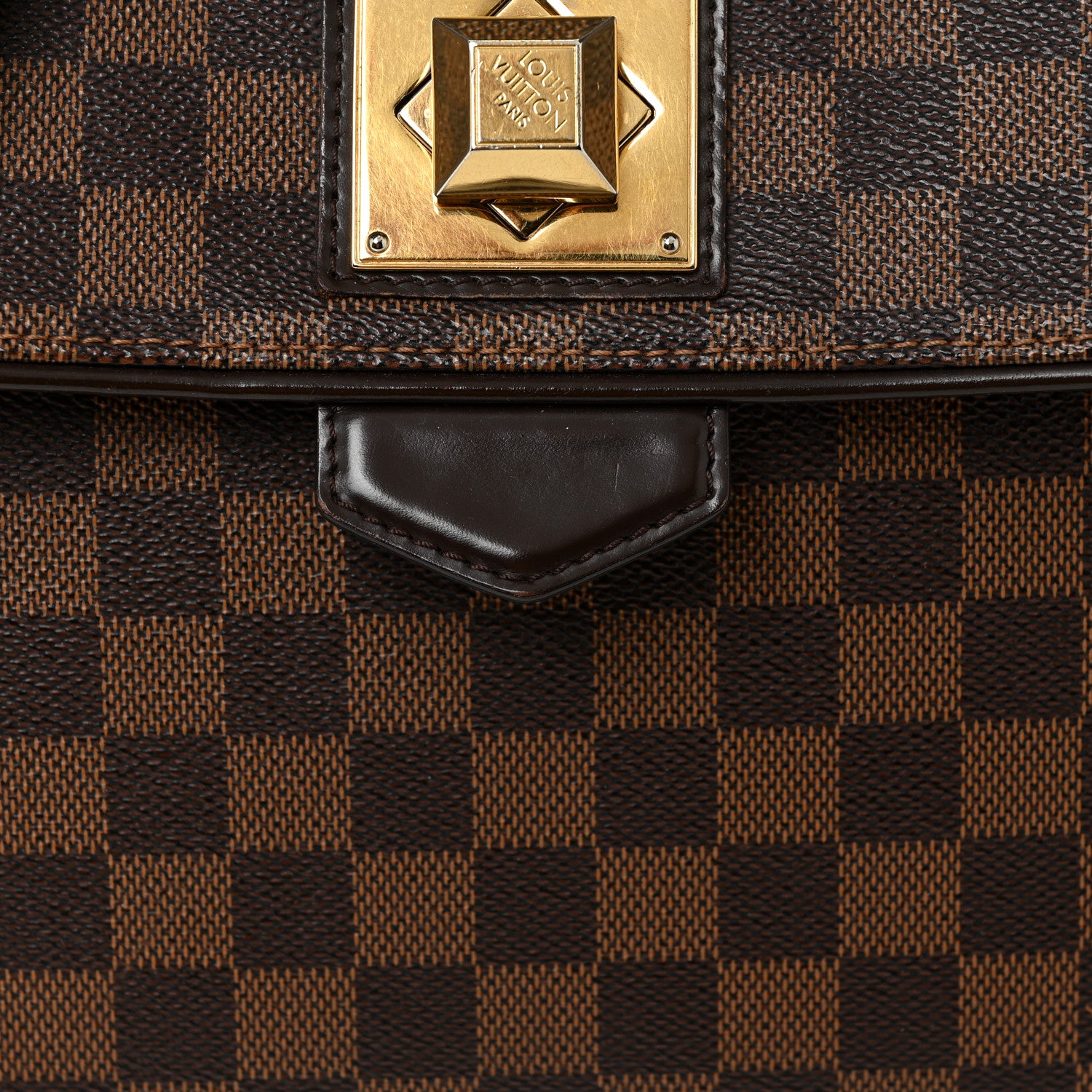 Louis Vuitton Damier Ebene Bergamo MM 7 of 22