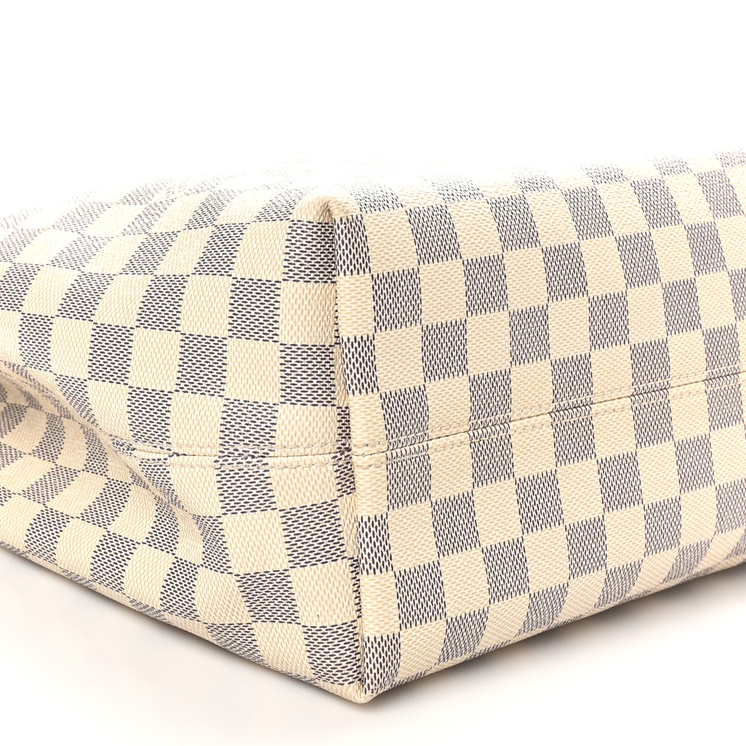 Louis Vuitton Damier Azur Graceful MM Rose Ballerine 8 of 9