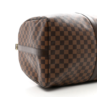 Louis Vuitton Damier Ebene Keepall Bandouliere 55 6 of 7