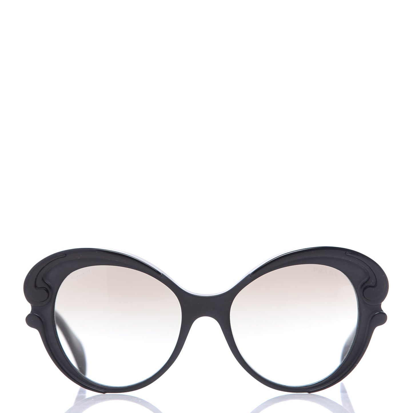 Baroque Cat Eye Sunglasses SPR 28N Black