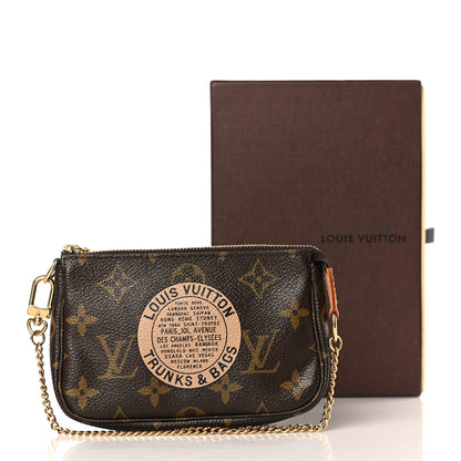 Louis Vuitton Monogram Complice Trunks and Bags Mini Pochette Accessories Beige 9 of 9