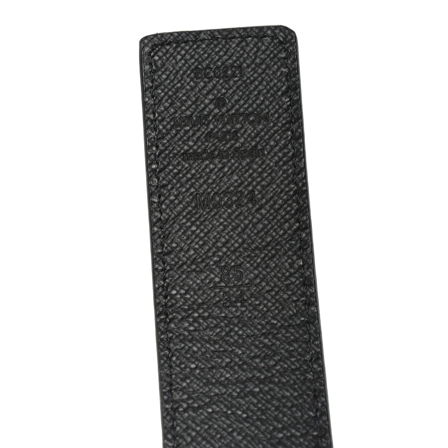 Louis Vuitton Epi 30mm LV Initiales Belt 85 34 Black 5 of 5