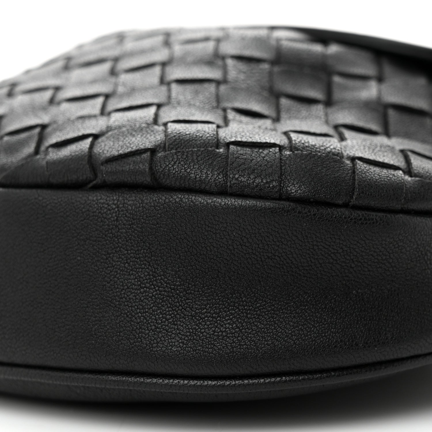 Bottega Veneta Nappa Intrecciato Flap Belt Bag Black 10 of 10
