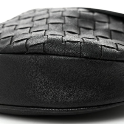Bottega Veneta Nappa Intrecciato Flap Belt Bag Black 10 of 10