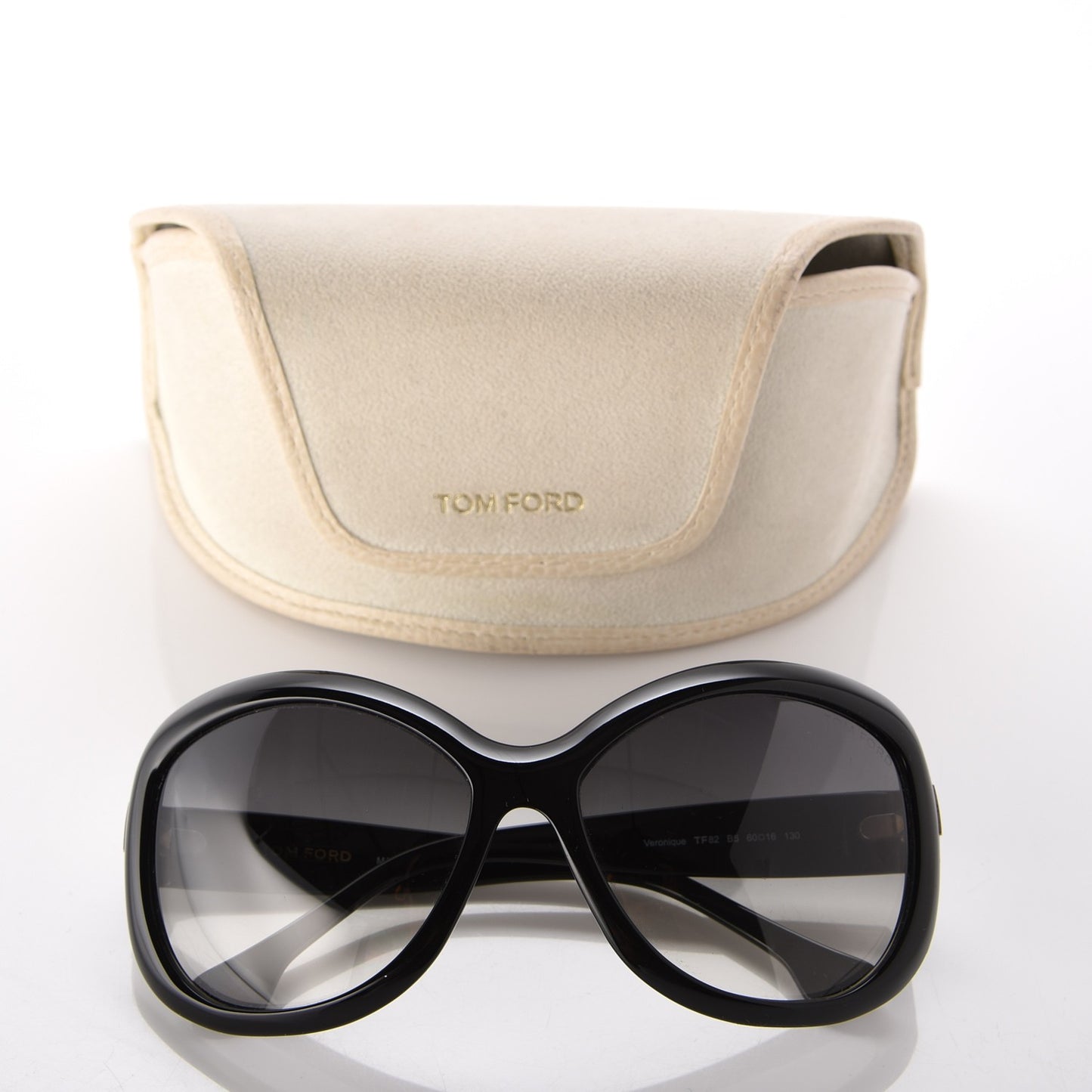Veronique TF82 Sunglasses Black