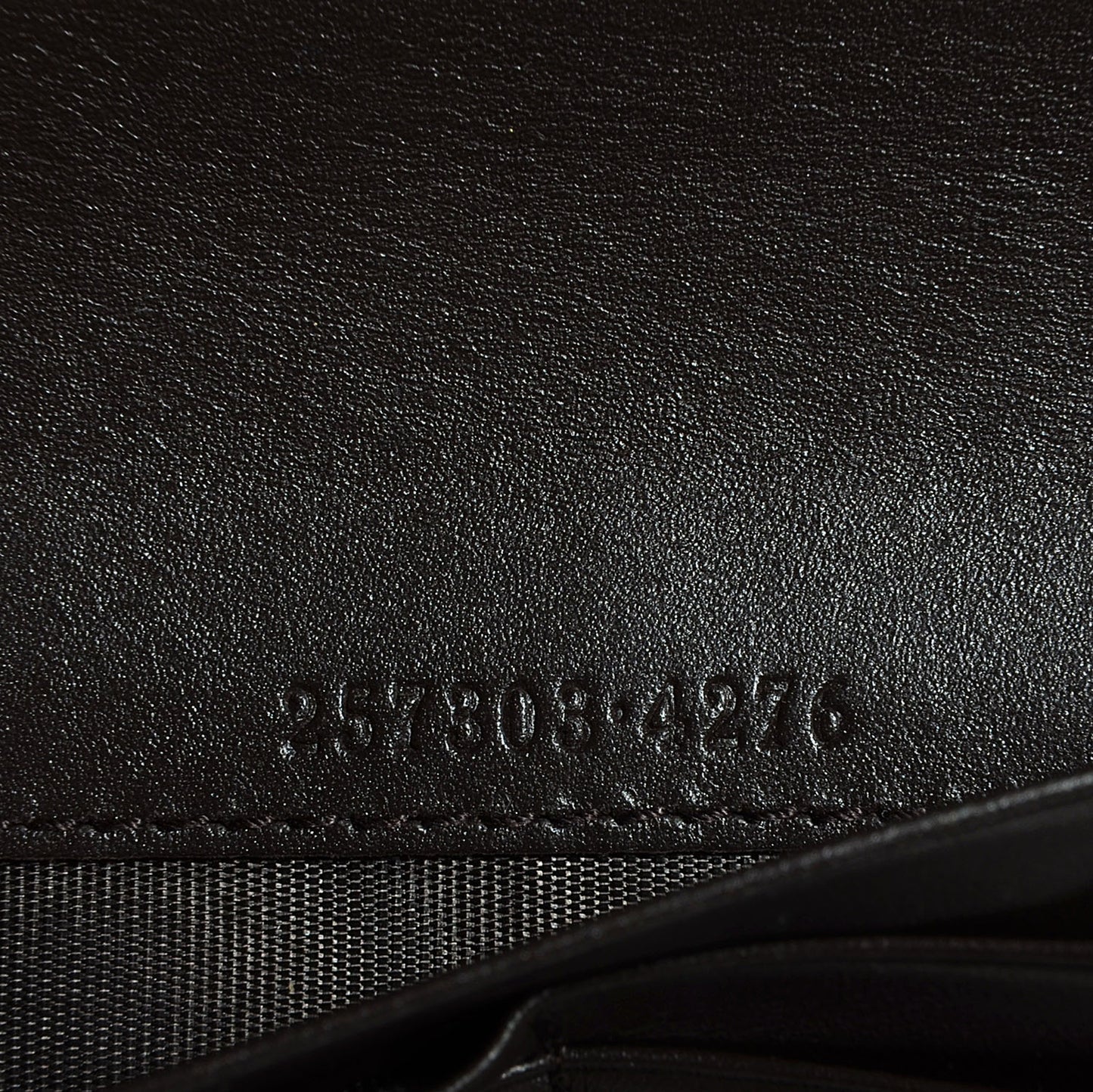 Monogram Denim Signature Continental Wallet Brown