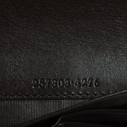 Gucci Monogram Denim Signature Continental Wallet Brown 7 of 8