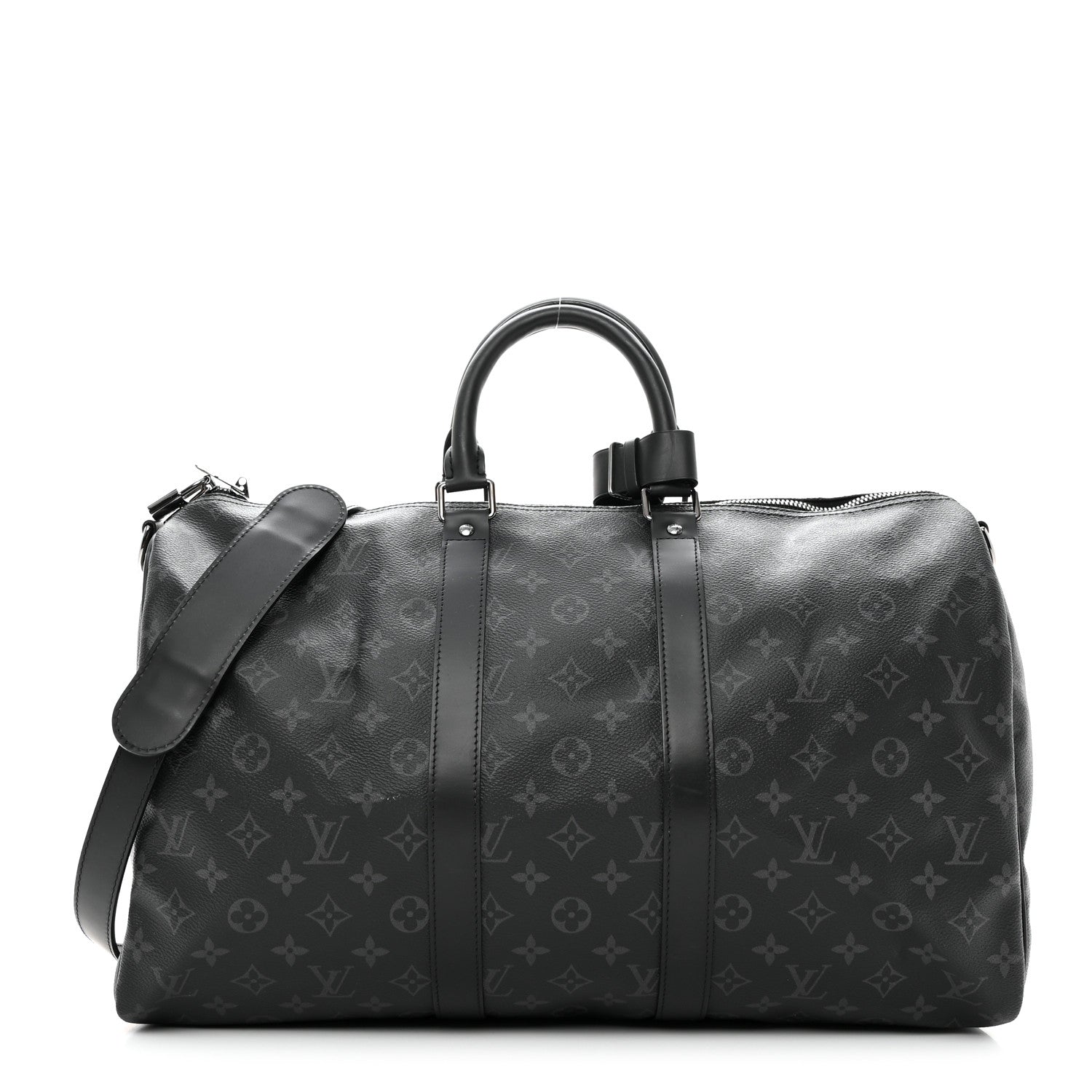 Louis Vuitton Monogram Eclipse Keepall Bandouliere 45 1 of 11