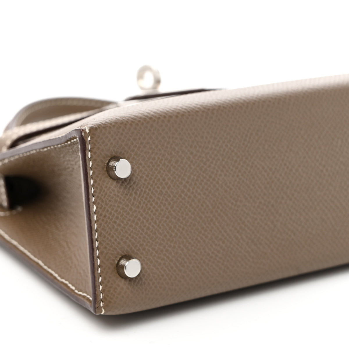 Epsom Mini Kelly Sellier 20 Etoupe