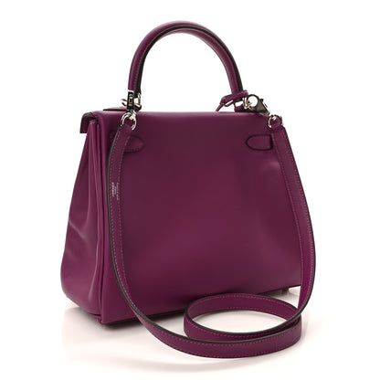 Hermes Swift Kelly Retourne 25 Anemone 3 of 9