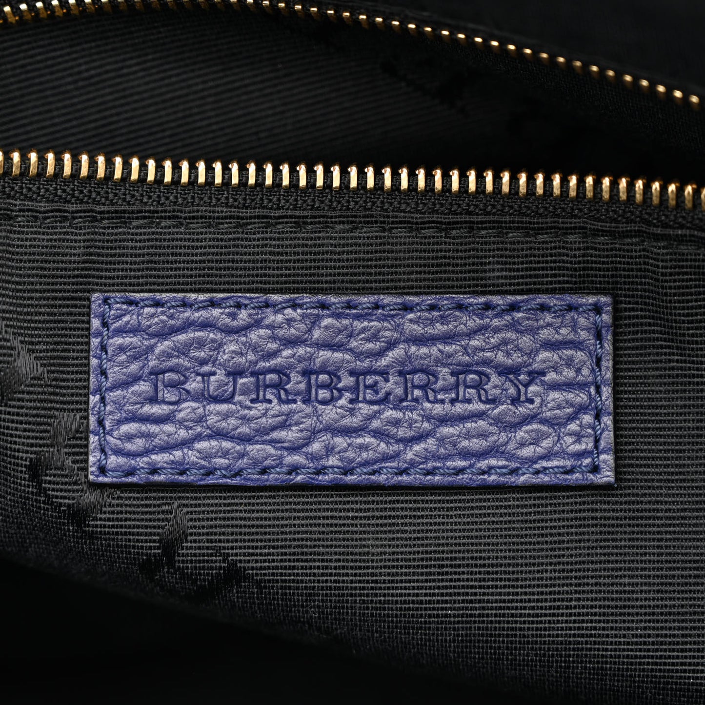 Heritage Grain Small Orchard Bowling Bag Navy Blue