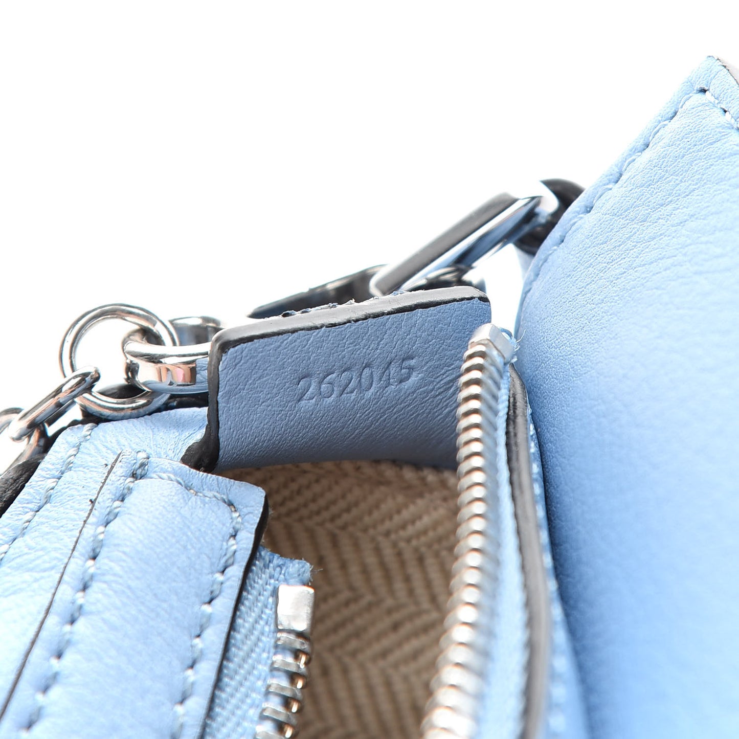 Calfskin Nano Puzzle Bag Blue
