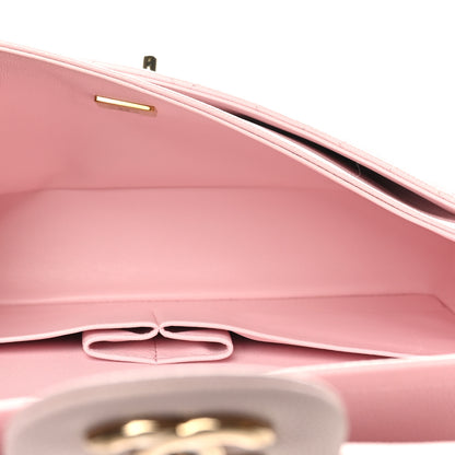 Chanel Caviar Quilted Medium Double Flap Light Pink 5 of 10