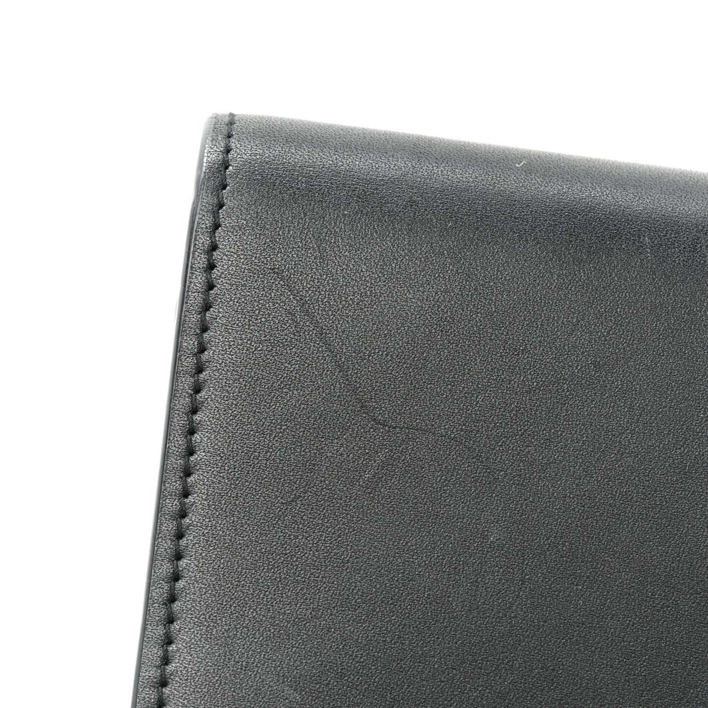 Smooth Calfskin Medium Classic Monogram Kate Tassel Satchel Black