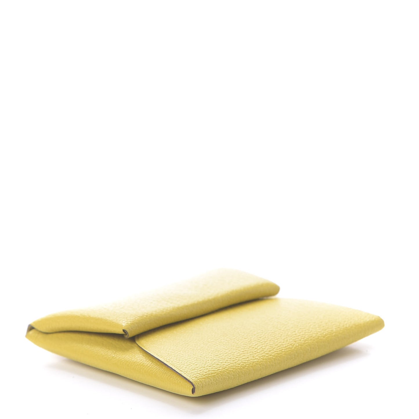 Chevre Mysore Bastia Coin Purse Jaune de Naples
