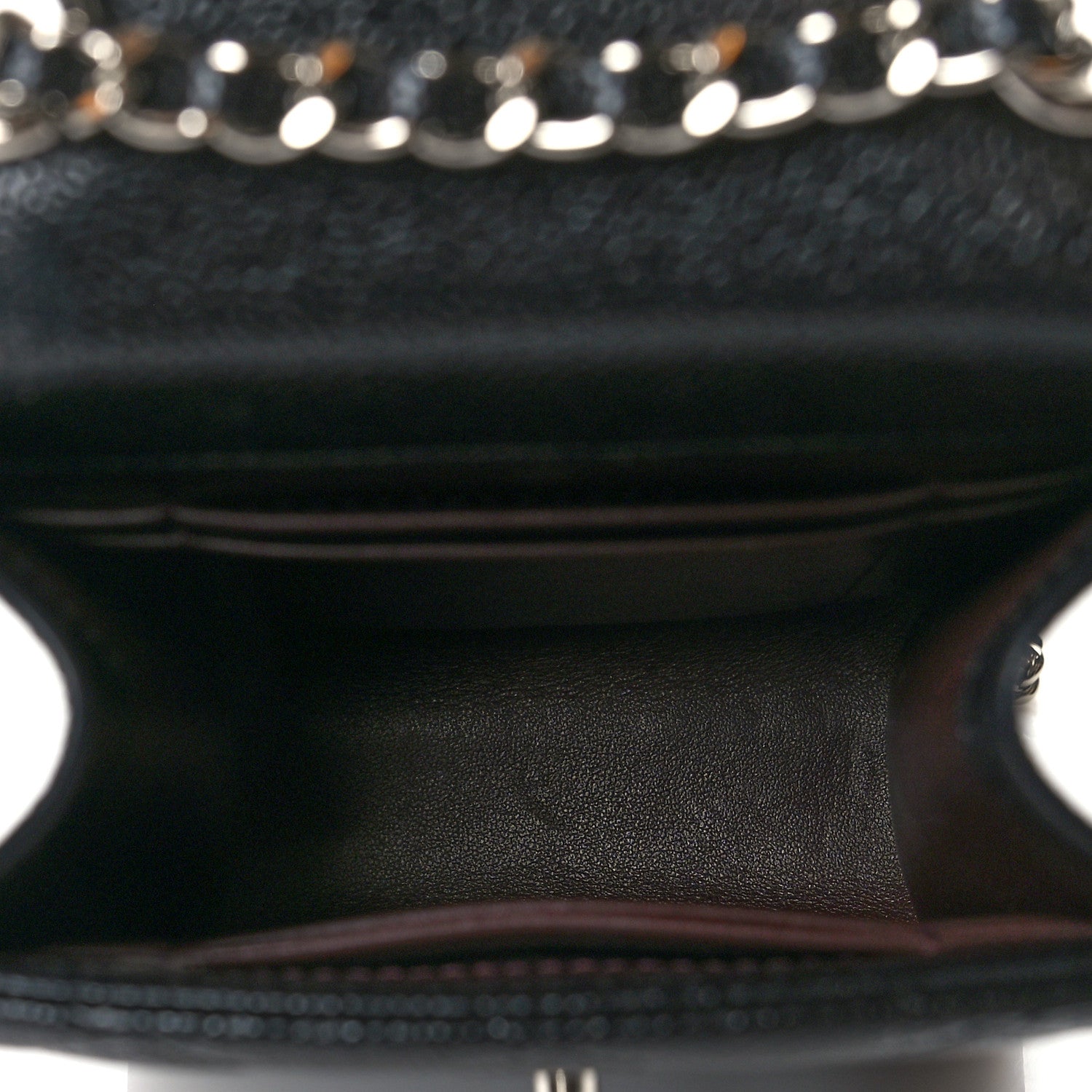 Chanel Caviar Quilted Classic Phone Holder Black 5 of 12