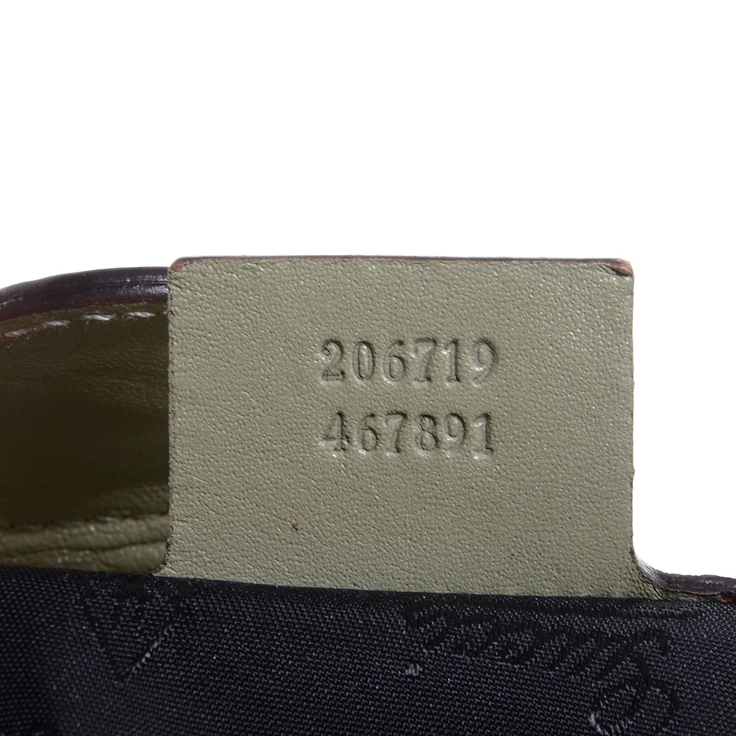 Gucci Python Studded Pelham Tote 7 of 7