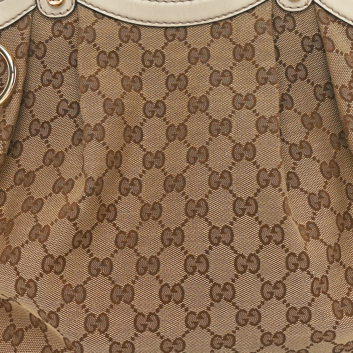 Monogram Medium Sukey Tote Off White