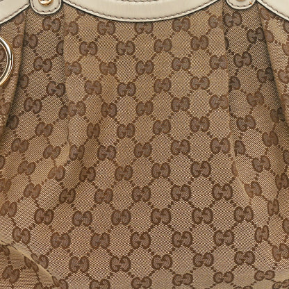 Gucci Monogram Medium Sukey Tote Off White 8 of 10