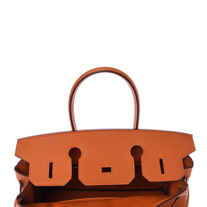 Hermes Epsom Birkin 30 Orange 17 of 35
