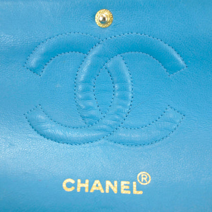 Chanel Lambskin Chevron Medium Double Flap 10 of 12