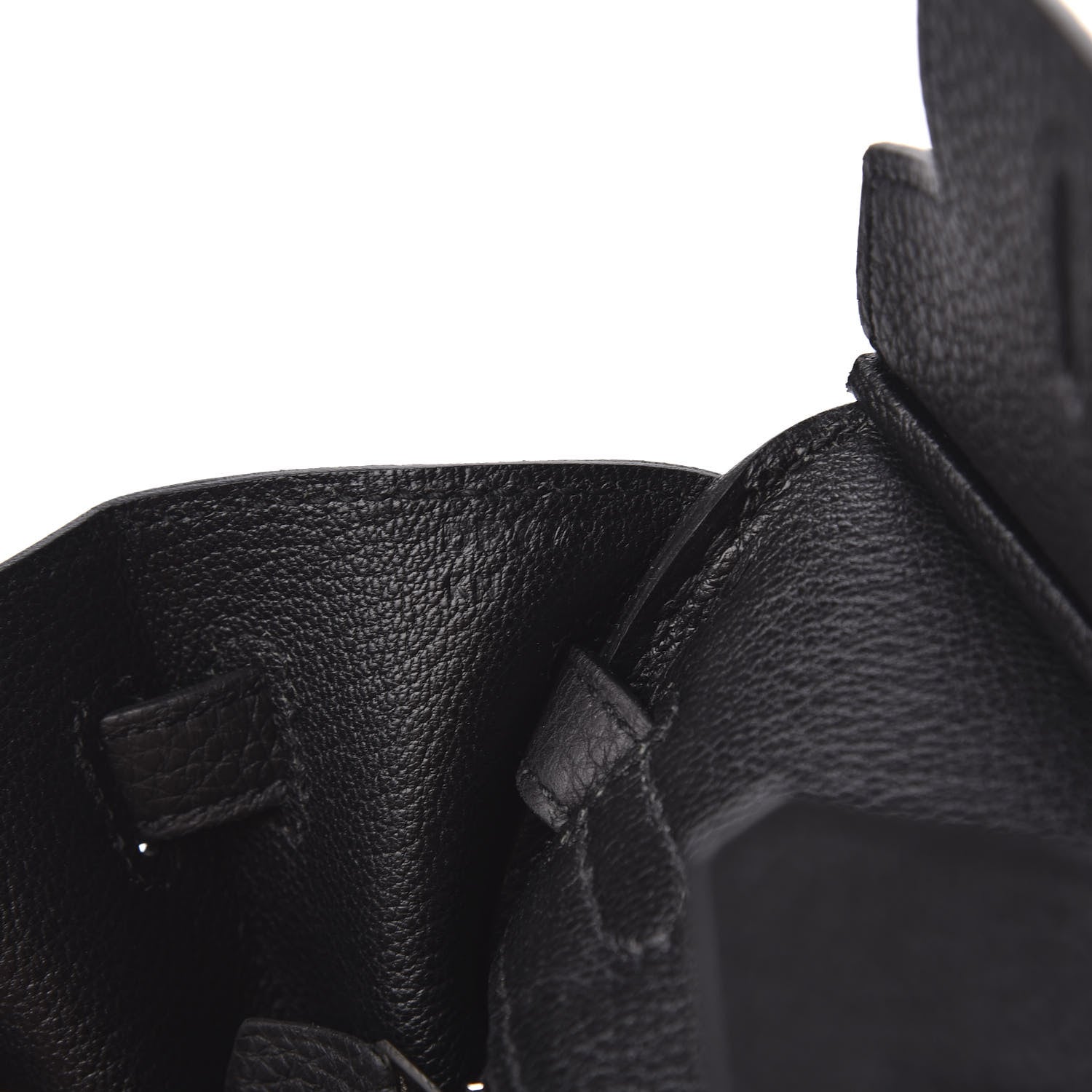 Hermes Togo Birkin 25 Black 7 of 11