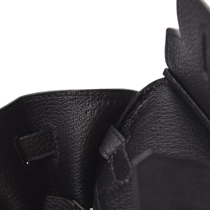 Hermes Togo Birkin 25 Black 7 of 11