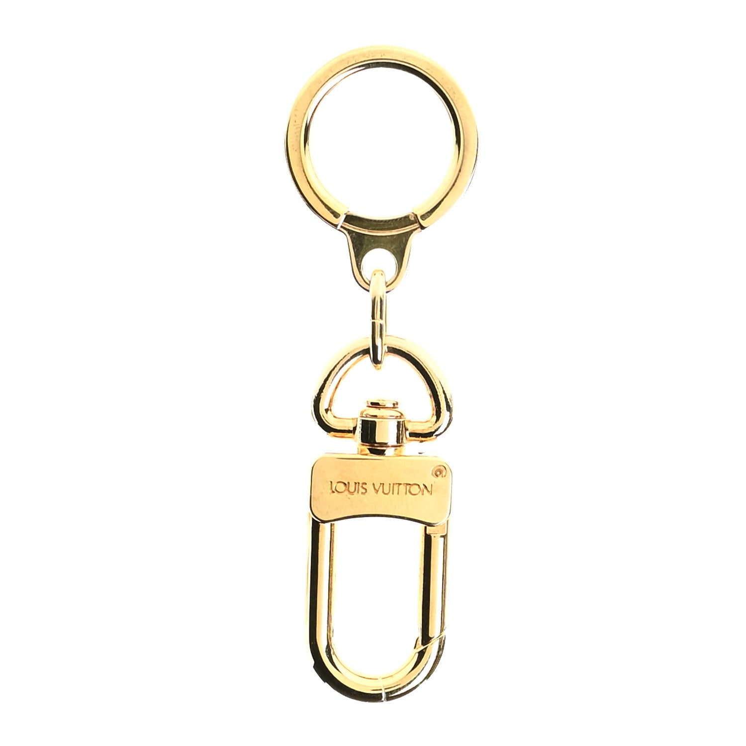 Louis Vuitton Pochette Extender Key Ring Gold 1 of 3