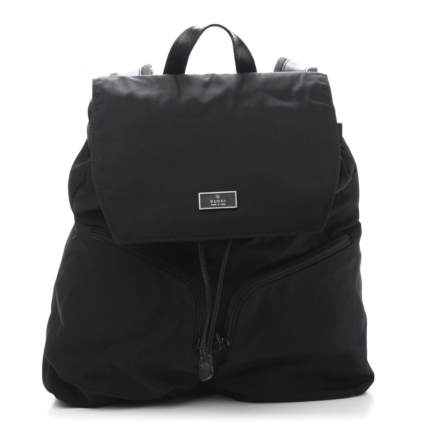 Nylon Backpack Black
