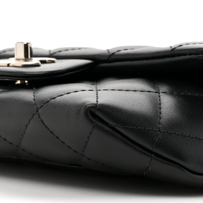 Chanel Calfskin Quilted CC Uniform Flap Belt Bag Black 9 of 10