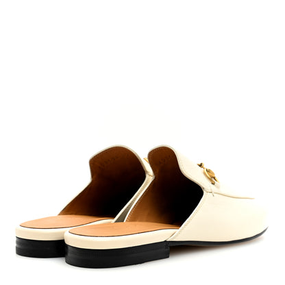 Gucci Malaga Kid Womens Princetown Slippers 37 Mystic White 4 of 8