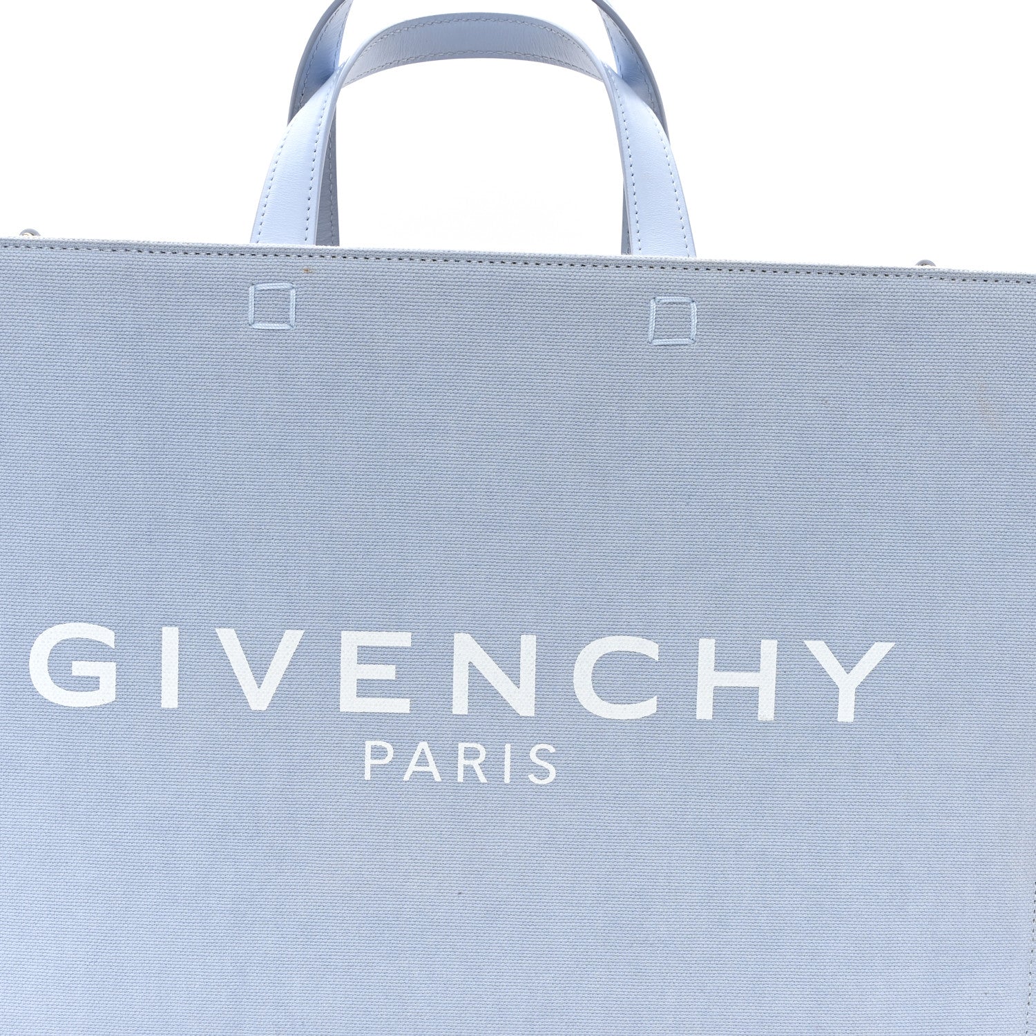Givenchy Canvas Medium G-Tote Cloud Blue 8 of 12