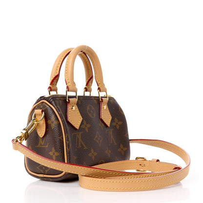 Louis Vuitton Monogram Nano Speedy Bandouliere 3 of 11