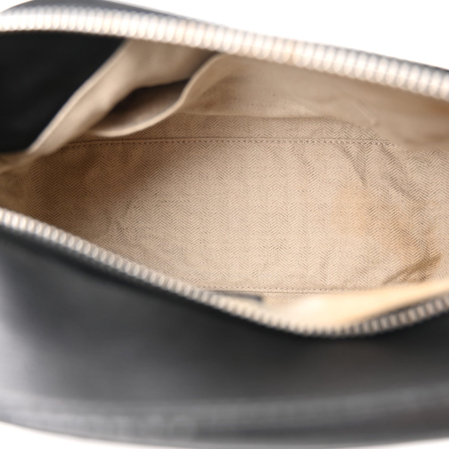 Calfskin Small Puzzle Bag Black