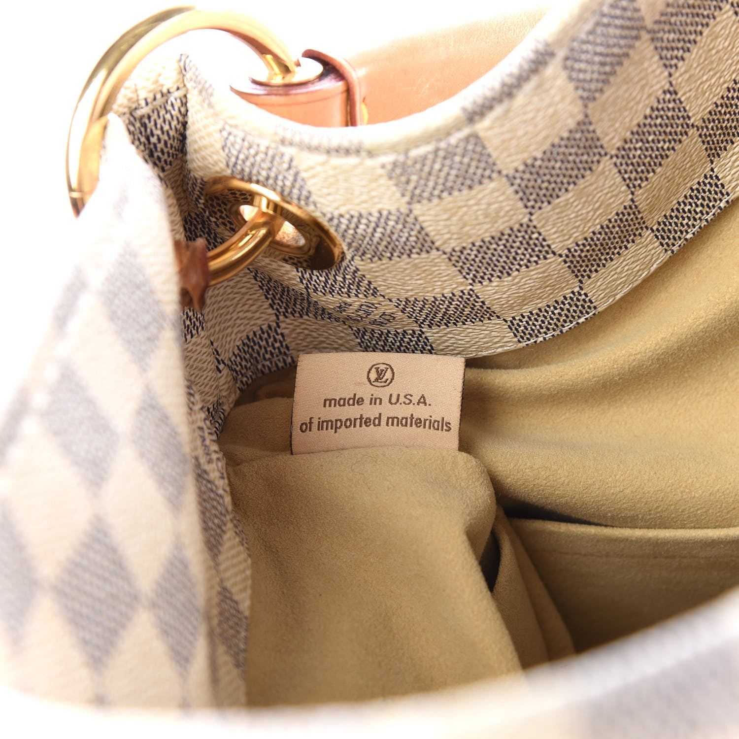 Louis Vuitton Damier Azur Artsy MM 10 of 12