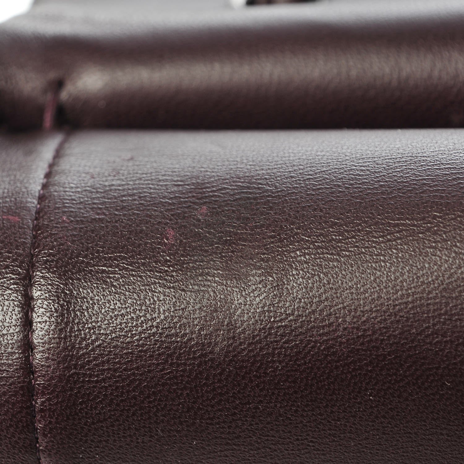 Chanel Lambskin Quilted Maxi Double Flap Purple 13 of 14