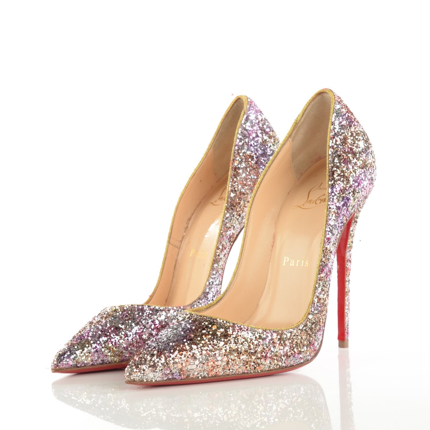 Glitter So Kate 120 Pumps 36 Rosette Gold