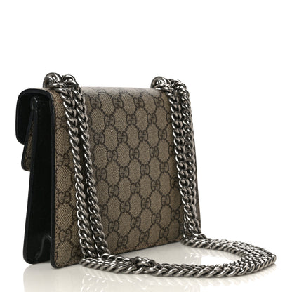 Gucci GG Supreme Monogram Mini Dionysus Shoulder Bag Black 3 of 14