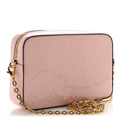 Louis Vuitton Vernis Camera Pouch Rose Ballerine 4 of 14