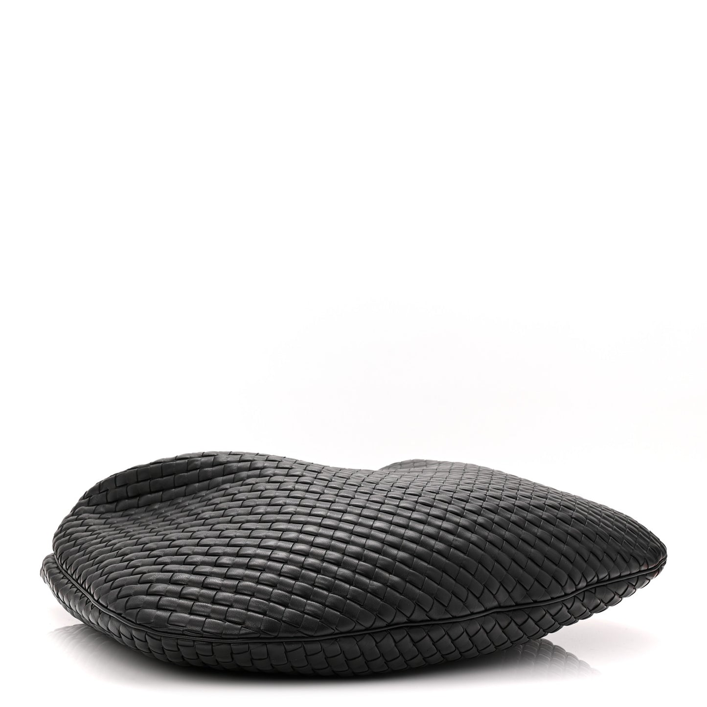 Supple Nappa Intrecciato Maxi Veneta Black