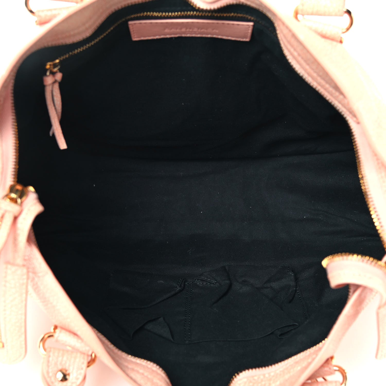 Balenciaga Chevre Gold Metallic Edge Hardware City Rose Peach 4 of 4
