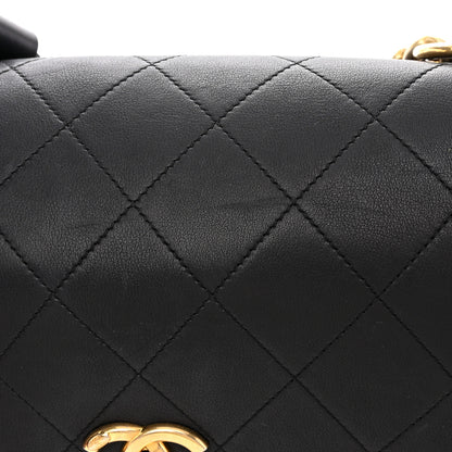 Chanel Calfskin Stitched Small Paris in Rome Messenger Black 12 of 13