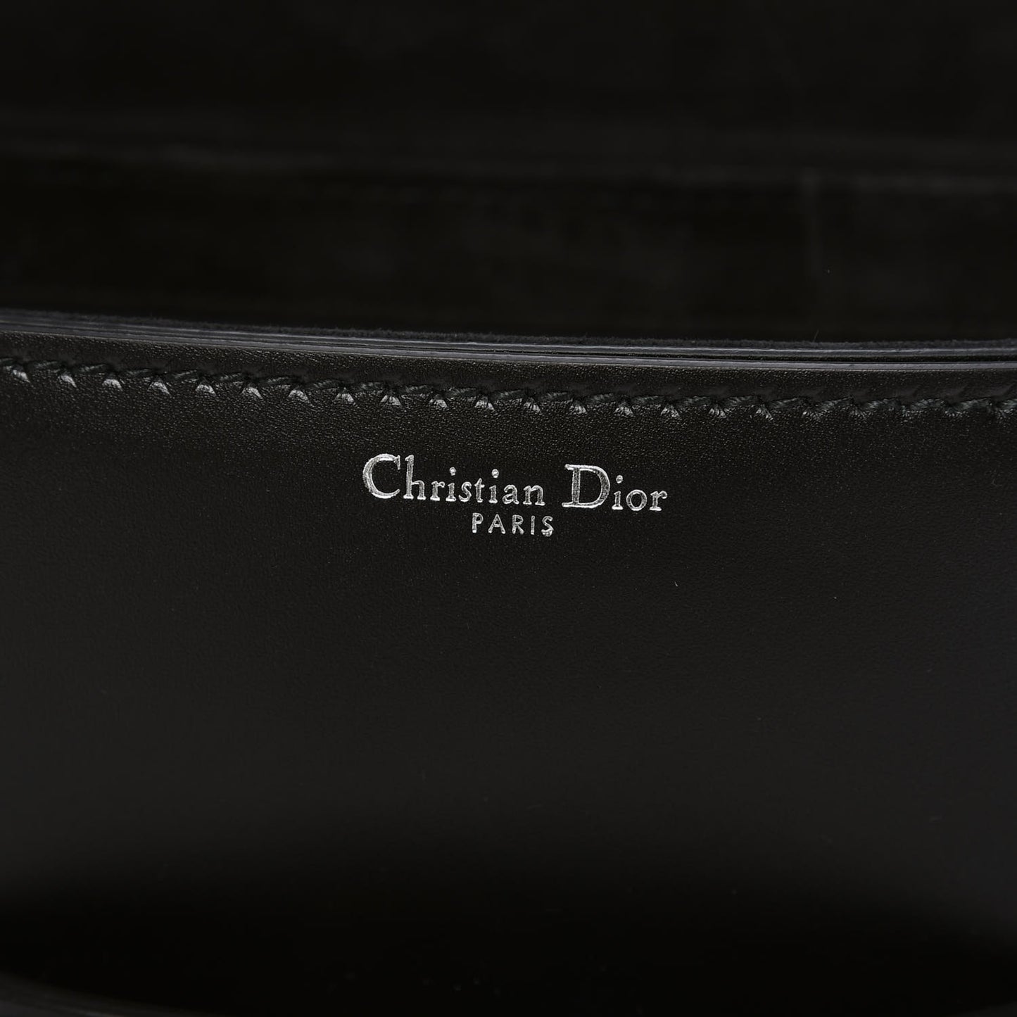 Smooth Calfskin Dio(r)evolution Flap Bag Black