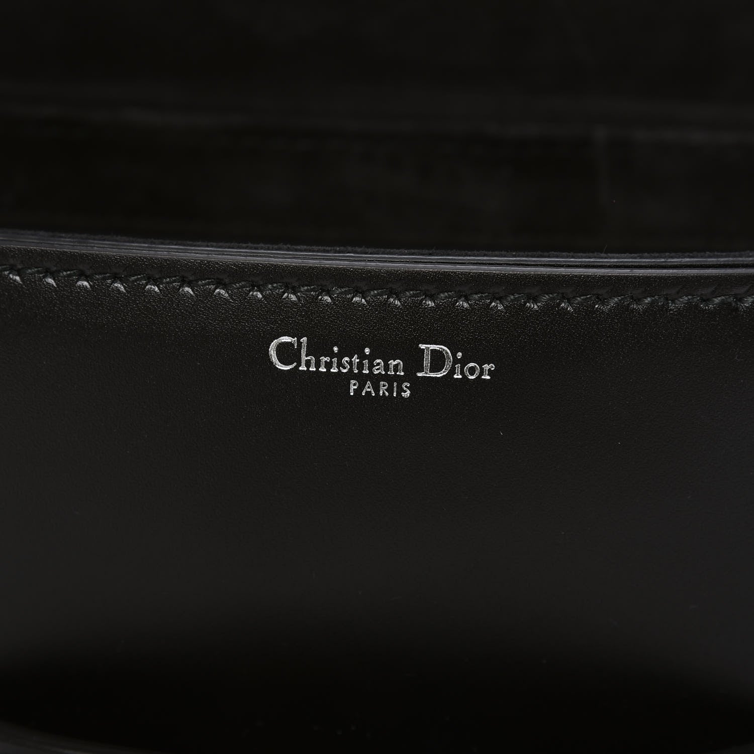 Christian Dior Smooth Calfskin Dio(r)evolution Flap Bag Black 8 of 10