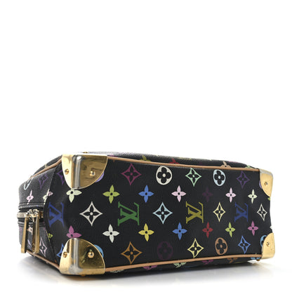 Louis Vuitton Monogram Multicolor Trouville Black 4 of 10