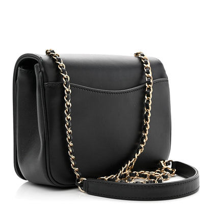 Chanel Lambskin CC Mania Flap Bag Black 3 of 11