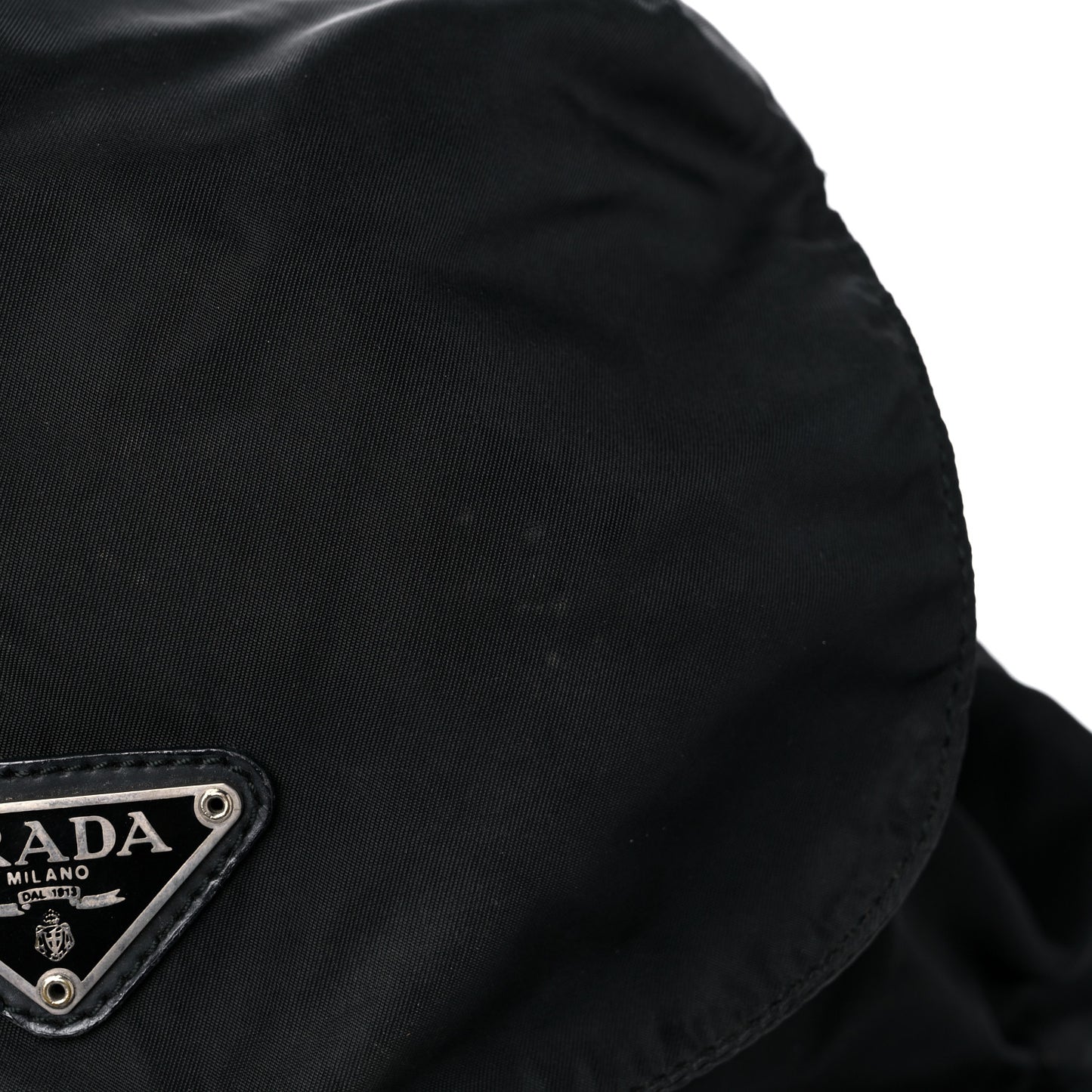Nylon Vela Medium Backpack Black