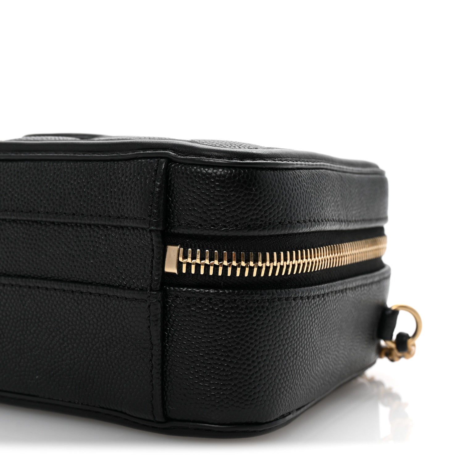 Chanel Caviar Quilted Small CC Filigree Vanity Case Black 10 of 11
